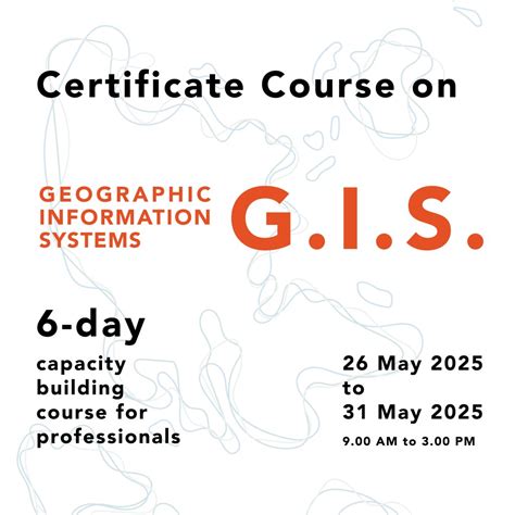 Certificate Course on GIS – Kamla Raheja Vidyanidhi Institute for ...