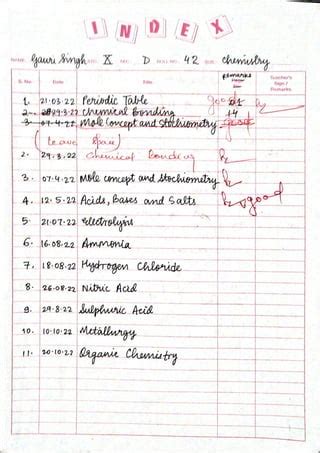 Image result for Class X Chemistry Notes PDF