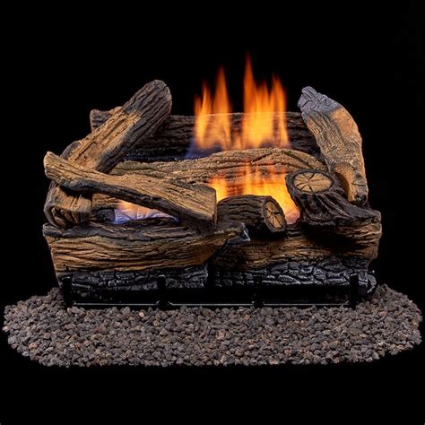 Duluth Forge 18-in 30000-BTU Dual Fuel Dual-Burner Vent-free Gas ...