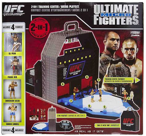 Buy UFC Ultimate Micro Fighters 2-in-1 Arena/Training Center Playset ...