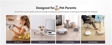 Amazon.com - NARWAL Flow Robot Vacuum and Mop Combo, FlowWash Real-Time Self-Cleaning Track Mop, 22,000 Pa Suction, Dual-Camera AI Obstacle Avoidance, Carpet