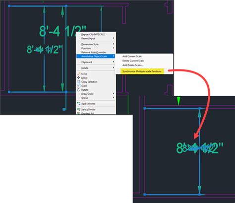 Show Annotation Objects AutoCAD 的图像结果