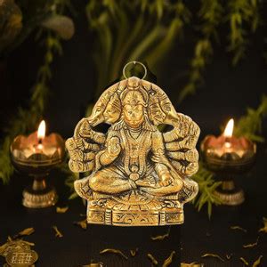NOKTUS Panchmukhi Hanuman ji Idol/Murti/Bajrangbali Murti/Panchmukhi ...