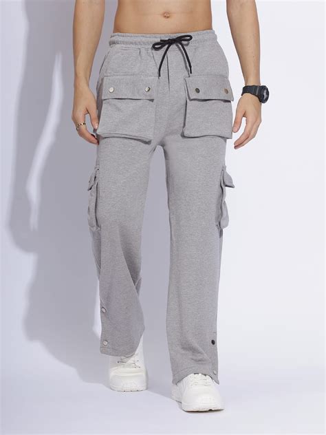 Baggy Fit Track Pants with Utility Pockets – Vintage Drip – Vintage drip