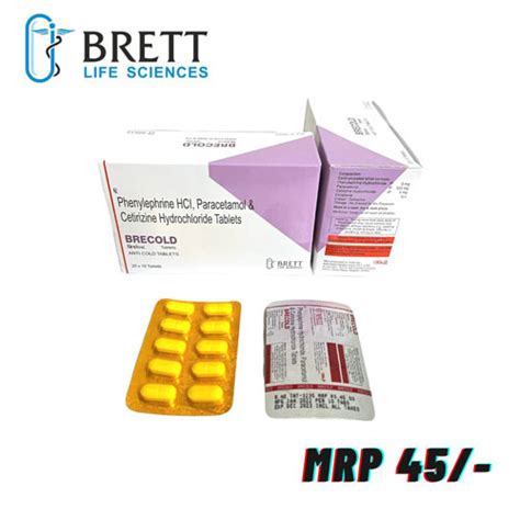 BRECOLD Tablets Brett Lifesciences