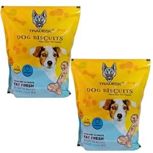 Buy TRADESK Dog Puppy Treat Biscuits Contains Real Chicken, Mutton, Egg ...
