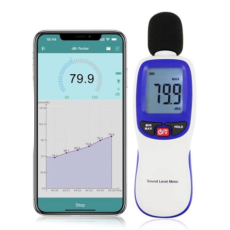 Decibel Meter Wireless Sound Decibel Meter with App Data Logging ...
