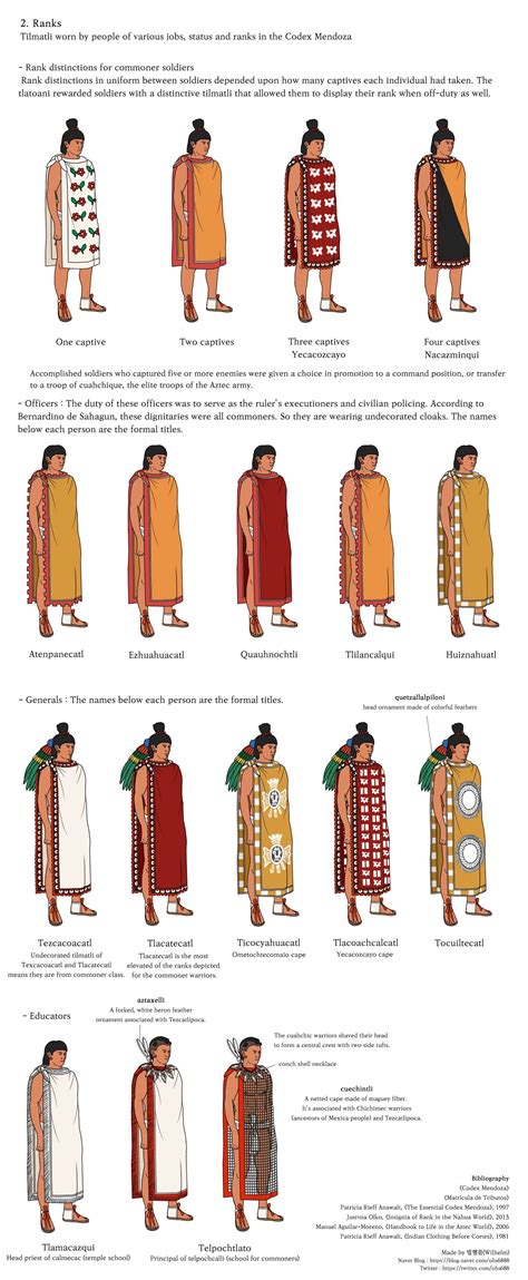 Aztec People of the Codex Mendoza | Incas clothing, Coyote warrior ...
