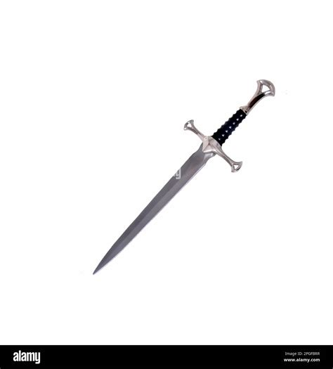 Edged weapon dirk isolated over a white background Stock Photo - Alamy