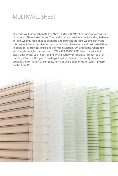 Polycarbonate Sheets - Solid Polycarbonate Sheet Trader - Wholesaler ...