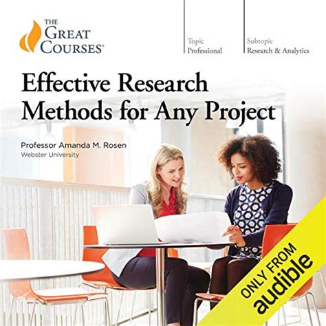 Effective Research Methods for Any Project by Amanda M. Rosen, The ...