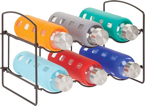 Lavish Craft Metal Water Bottle Rack Storage Organizer for Kitchen ...