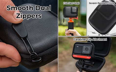 ZORBES® Small Carry Case Lens Protector for DJI Action 5 Pro / 4/3 ...