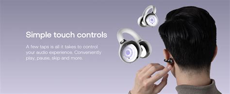 Noise Air Clips Wireless Open Ear Earbuds with Chrome Finish, AirWave ...