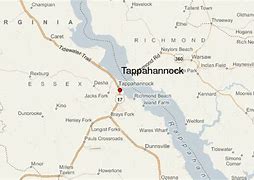 Image result for Map of Tappahannock Va