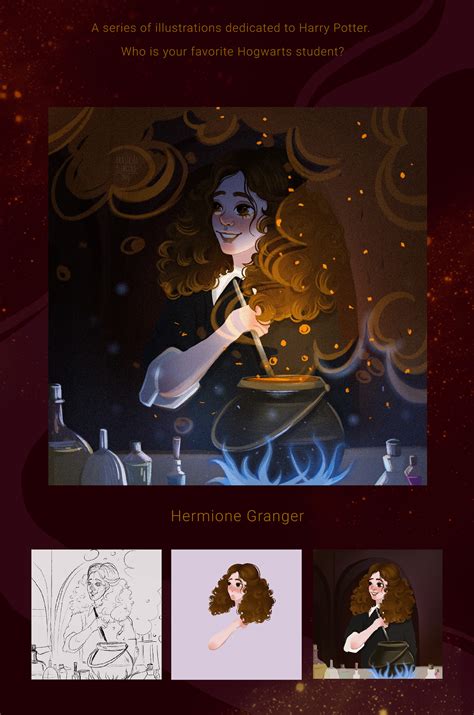 A series of illustrations Harry Potter Fan Art :: Behance
