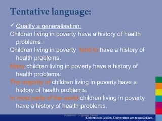 Tentative vs Directive Language 的图像结果