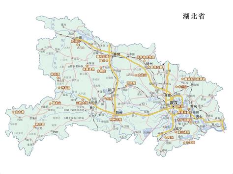 湖北省地图_word文档在线阅读与下载_免费文档