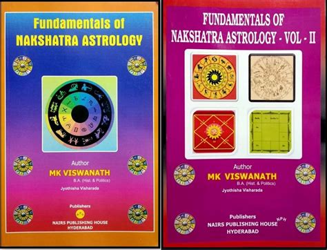Fundamentals of Nakshatra Astrology (2 Volumes Set) [English] by MK ...