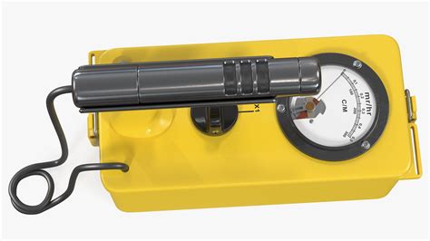 3D Civil Defence Geiger Counter model | 3D Molier International