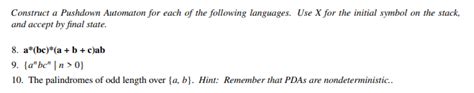 Image result for Pushdown Automaton Examples
