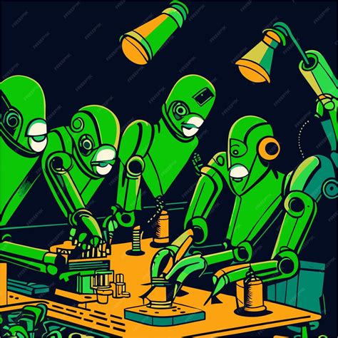 human rights for robots we're getting carried away Vector Art HD Wallpaper