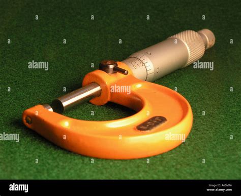 Micrometer (English Units) Icon of Precision and Quality Stock Photo ...