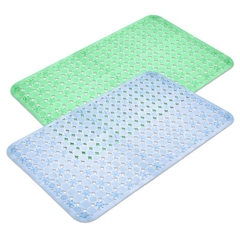 Kuber Industries Bath Mat | PVC Bathroom Mat | Shower Bath Mat | Trans ...