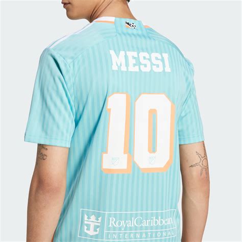 Men's Clothing - Inter Miami CF 24 Messi Third Jersey - Green | adidas ...