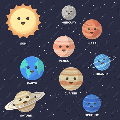 Solar System Cartoon 的图像结果