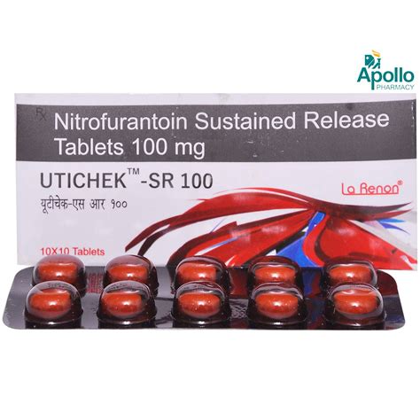 Utichek Sr 100mg Tablet 10's Price, Uses, Side Effects, Composition ...