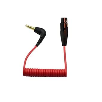 ELFOG Mic aux audio Trs Spring cable mini jack 3.5 mm to xlr female 0 ...