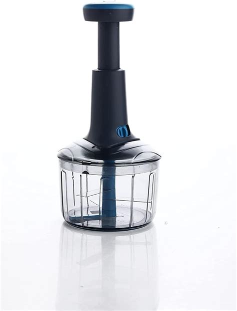 Buy Tosaa Manual Press Fruit & Vegetable Chopper, with 3 Stainless ...