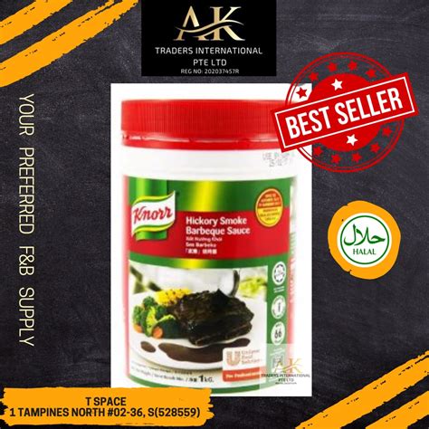 KNORR HICKORY SMOKE BARBEQUE SAUCE | 1KG | HALAL | Shopee Singapore