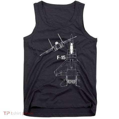 F15 Eagle Jet Military Stealth Fighter Jet Tank Top | TShirtPalace