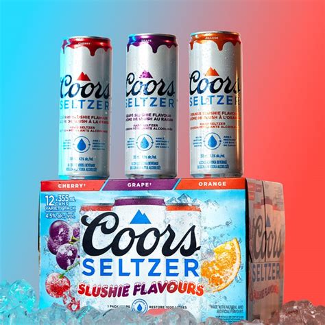 Coors Seltzer Slushie 12 Pack - WOW Liquor Discounter