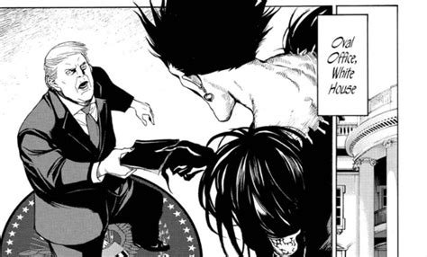 Donald Trump Buys the Death Note In New Special One-shot Manga ...