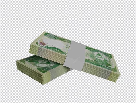 Premium PSD | Bundles of Iraqi Money - 10,000 Dinar