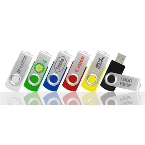 Promotional Twister / Swivel USB Pen Drive U199 in bulk for corporate ...