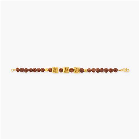 Elegant Om Rudraksha Bracelet