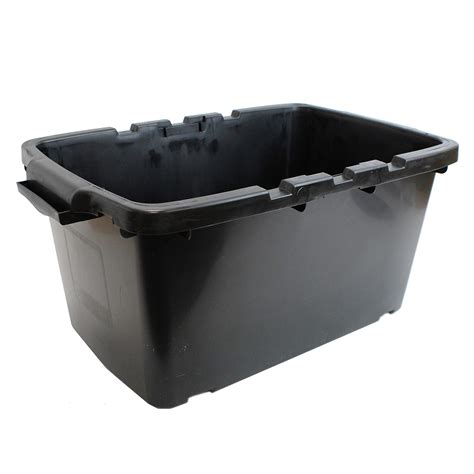 Buy All-Green Coral 44 Litre Black Outdoor Kerbside Waste Recycling Box ...