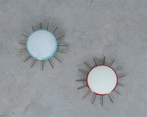 Ceiling Light Flush Mount Opal Glass Brass, Italy 1960 – DERIVE