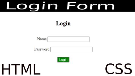 Image result for Log in Panel HTML/CSS
