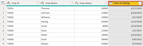 Image result for New Column Power Query Date Forat