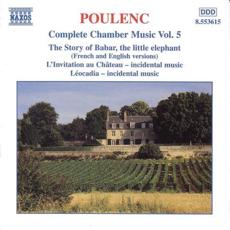 Buy Poulenc: Complete Chamber Music, Vol. 5 Online at Low Prices in ...