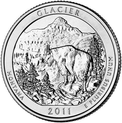 Glacier National Park Quarter - National Park Quarters