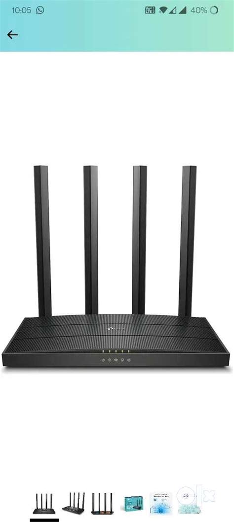 TPLINK C6U GIGABYTE DUAL BAND WIFI ROUTER AC1200 - Computer Accessories ...