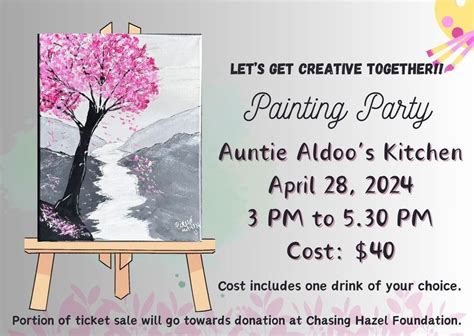 Painting Party with Waves Arts!, 123 county road 34, Cottam, ON, Canada ...