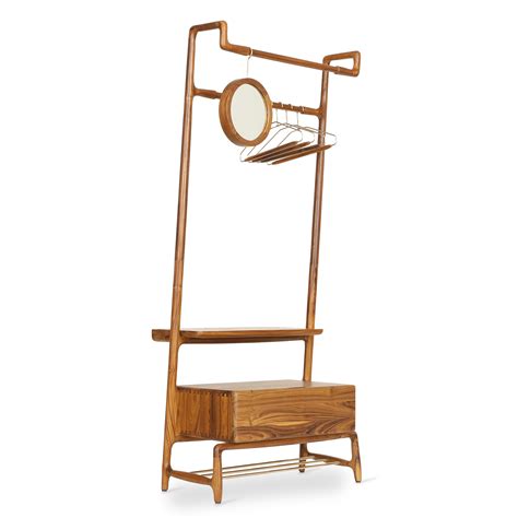 Iringa - Teak Cloth Stand | Alankaram
