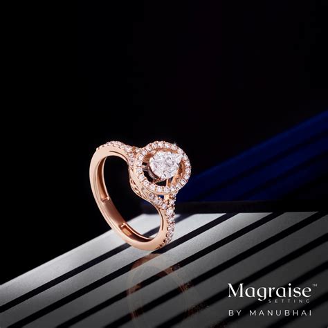 Buy Real Diamond Ring Online | Real Diamond Ring by Manubhai.
